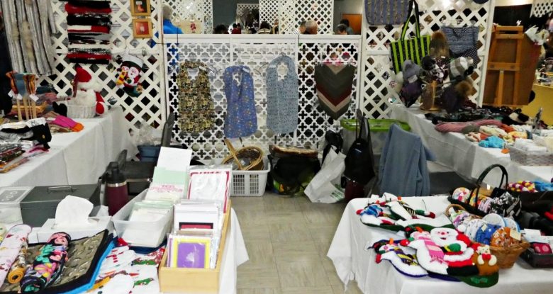 Un des kiosques du salon Artisan'Art 2025
