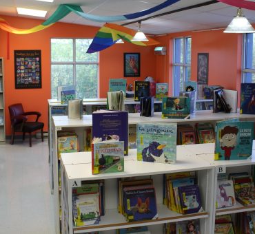 Bibliothèque d'Évain rénovée