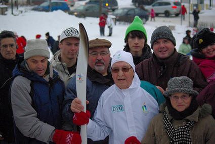 Membres de la famille de M. Gaston Bélanger