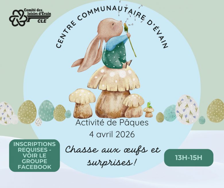 Chasse aux œufs de Pâques et surprises !