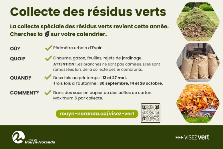 Collecte des résidus verts