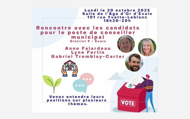 Débat électoral Évain