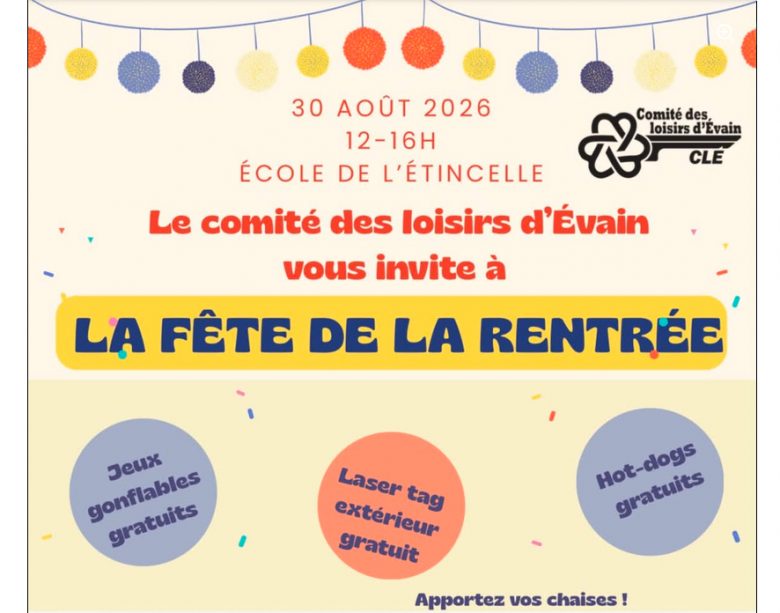 Fête de la rentrée 2026