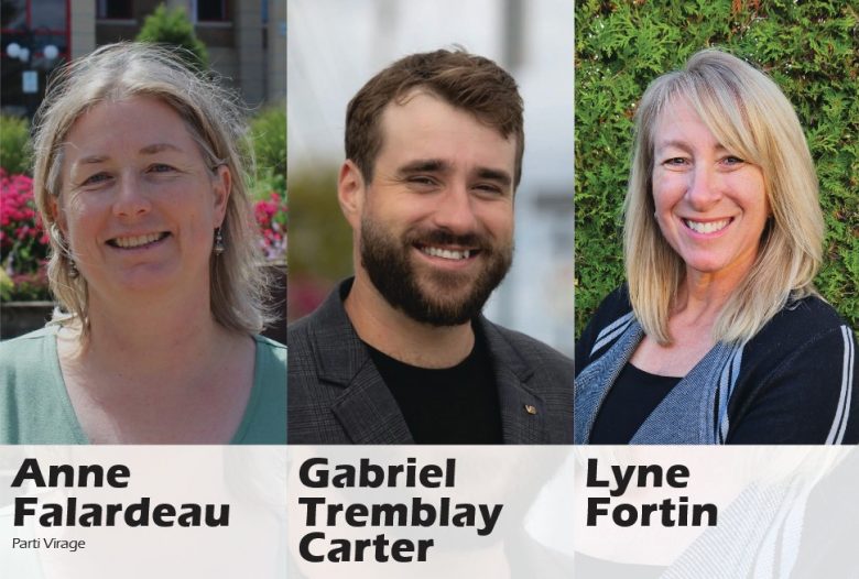 Anne Falardeau, Gabriel Tremblay Carter, Lyne Fortin