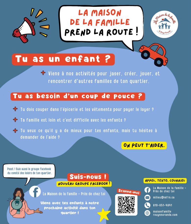 Tu as un enfant ? Viens à nos activités pour jaser, créer, jouer, et rencontrer d'autres familles de ton quartier. Tu as un enfant ? Viens à nos activités pour jaser, créer, jouer, et rencontrer d'autres familles de ton quartier.