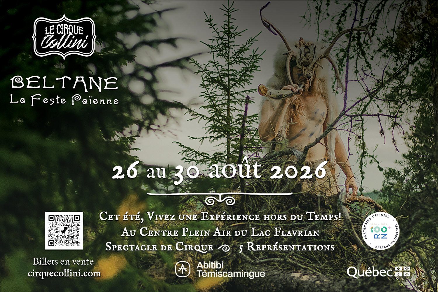 BELTANE la feste païenne - Spectacle de cirque présenté au lac Flavrian