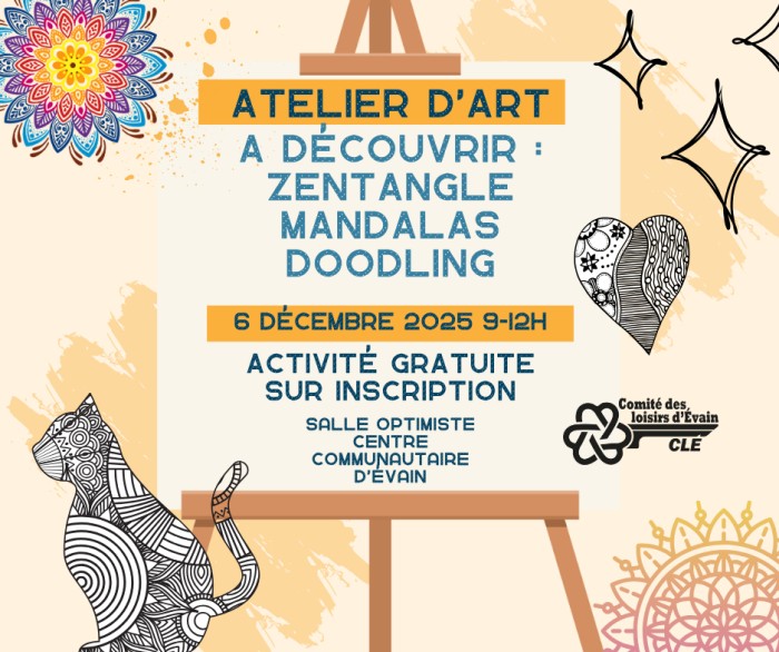 À découvrir : zentangle, mandalas, doodling... À découvrir : zentangle, mandalas, doodling...