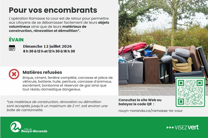 Pour vos encombrants Pour vos encombrants