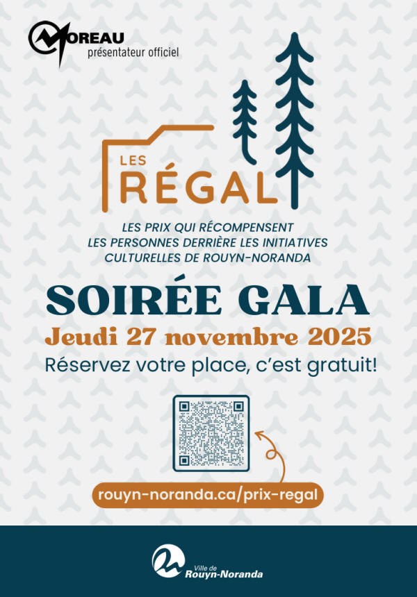 Réservez votre place pour la soirée Gala Les Régal