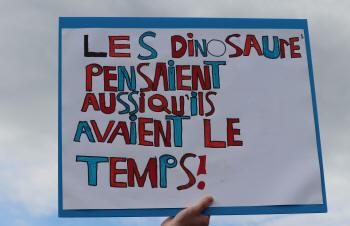 Les dinosaures pensaient aussi qu'ils avaient le temps!