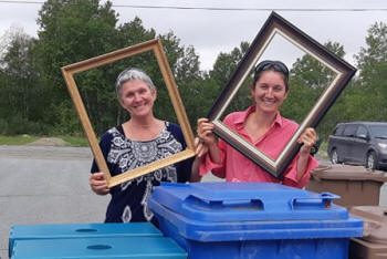 Jocelyne Mayrand et Gabrielle Bruneau