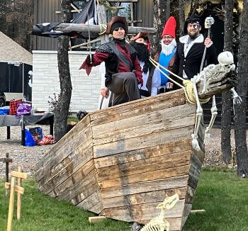 Un bateau de pirates