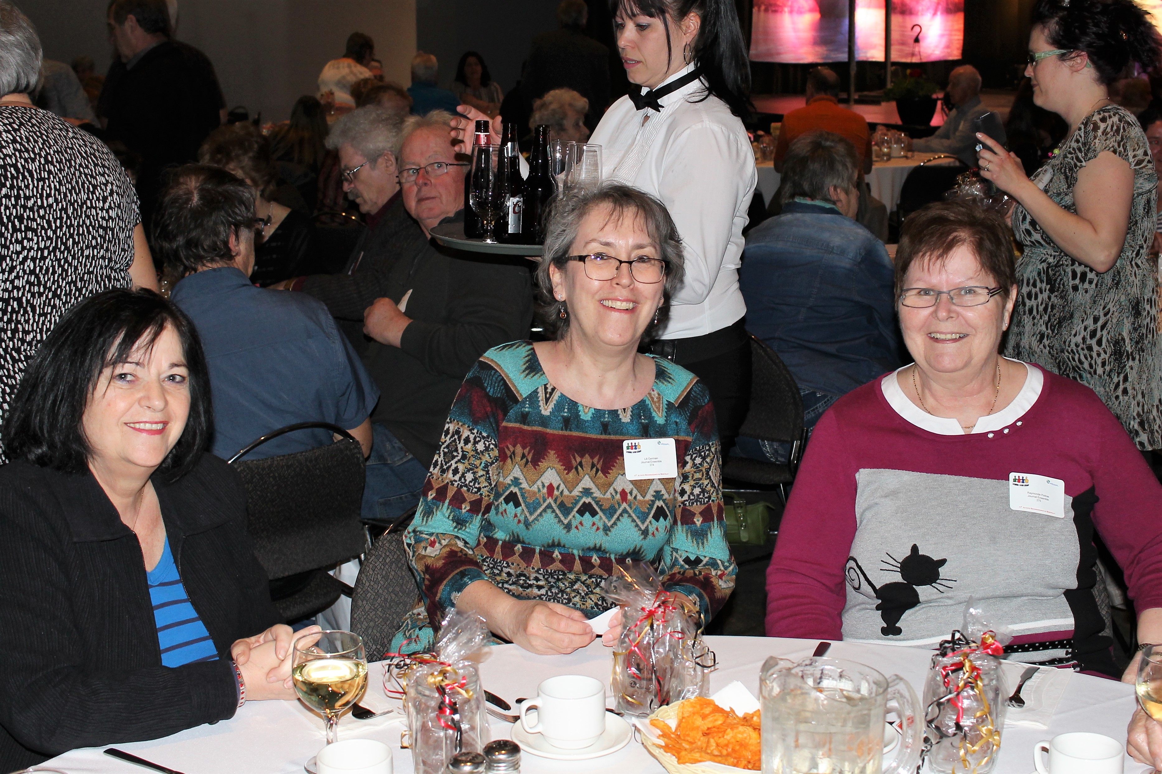 Diane Gaudet Bergeron, Lili Germain et Raymonde Poitras