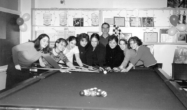 Équipe de La SLAM au billard