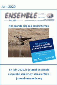 Journal Ensemble pour bâtir, juin 2020