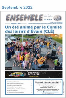 Journal "Ensemble pour bâtir" - Septembre 2022