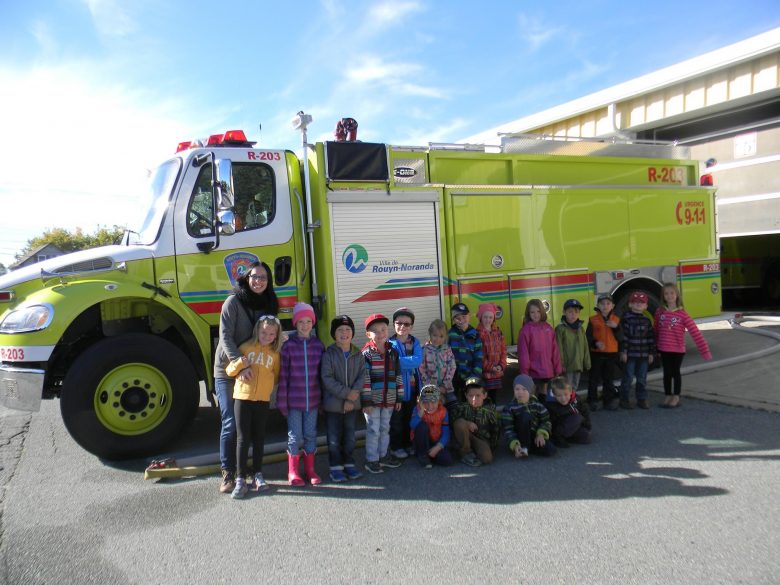 Visite Pompiers