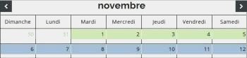 calendrier