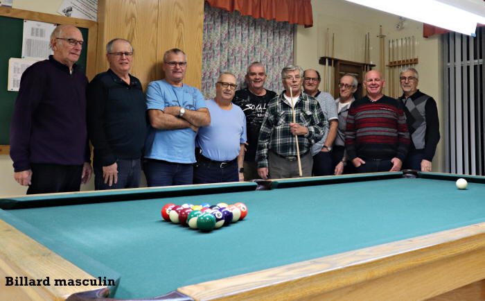 Équipe du billard masculin