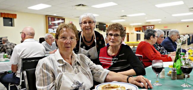 Berthe, Diane et Carmen