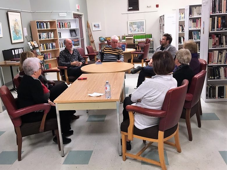 Rencontre d'auteurs à la bibliothèque d'Évain