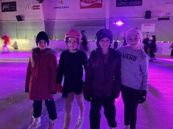 Jeunes patineuses