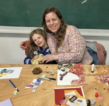 Atelier de collage