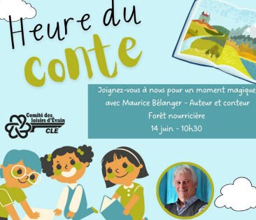 Un moment magique avec Maurice Bélanger - Auteur et conteur