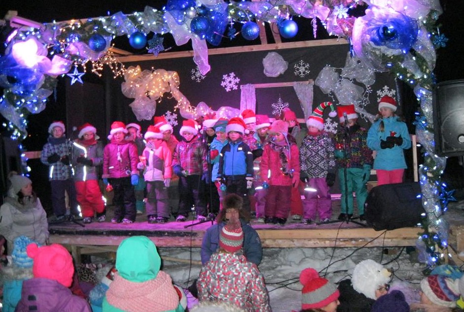 Spectacle au lac Kiwanis "L'esprit de Noël"