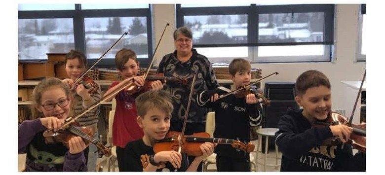 Classe de violon