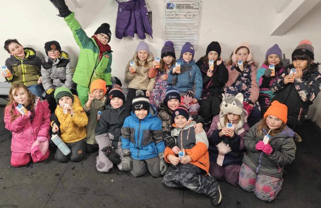 À la patinoire, au Centre communautaire d'Évain