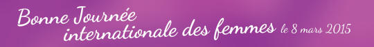 8 mars, Journée internationale des femmes