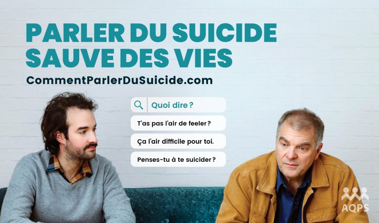 Parler du suicide sauve des vies