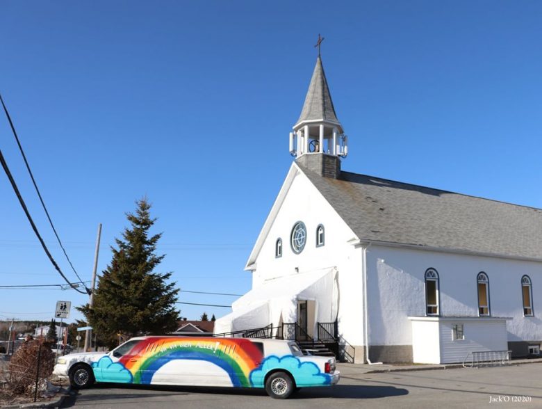 Église d'Évain, limousine Ça va bien aller