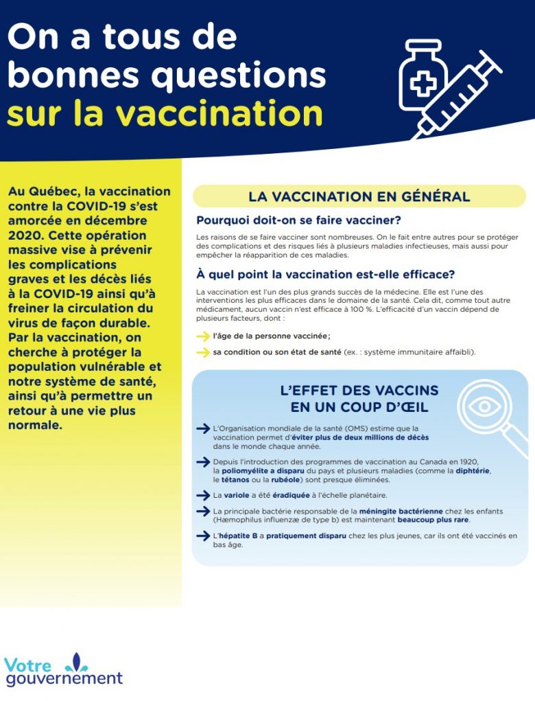 Pourquoi doit-on se faire vacciner?