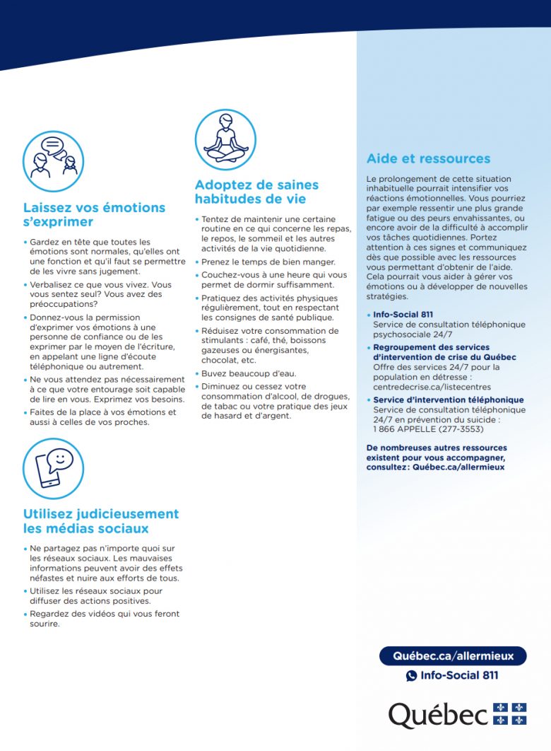 Conseils, aide et ressources pour vous