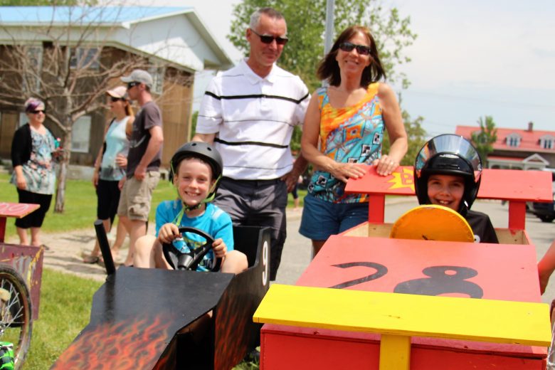 Course de boîtes à savon