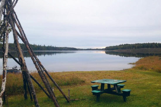 Lac Flavrian, Évain, Québec