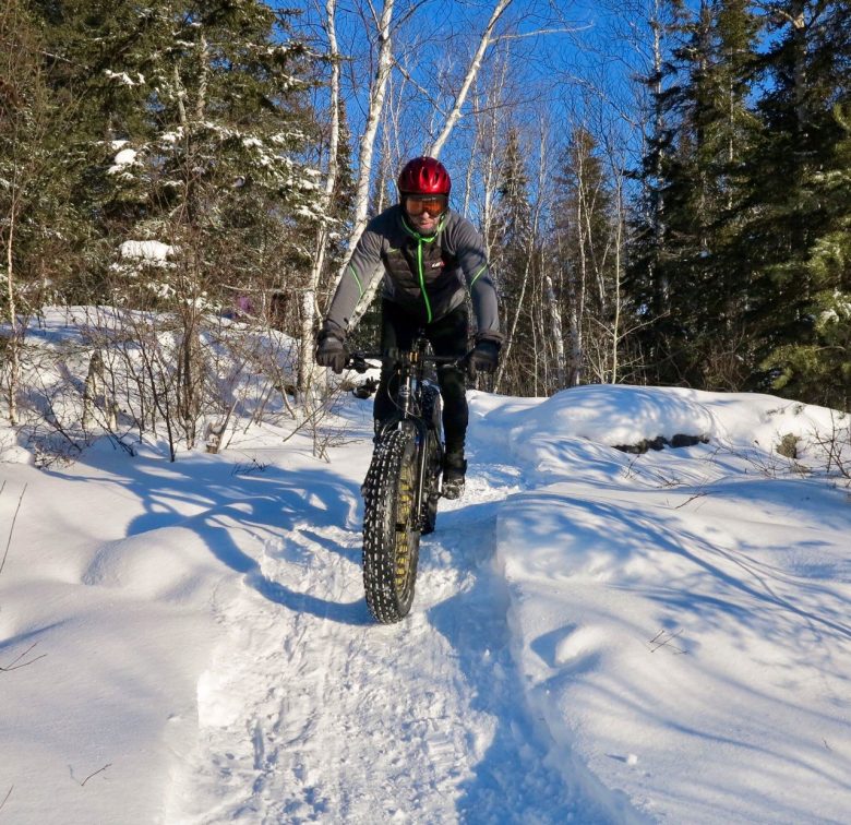 Fatbike à Évain